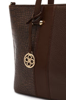 Kadın Kahverengi Uzun Askılı Omuz Çantası | Derimod Kadın Kahverengi Uzun Askılı Omuz Çantası | Derimod