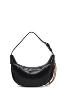 Kadın Siyah Aksesuarlı Omuz Çantası | Derimod Kadın Siyah Aksesuarlı Omuz Çantası | Derimod