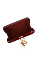 Women's Burgundy Accessory Detailed Long Chain Strap Mini Evening Clutch Bag | Derimod Women's Burgundy Accessory Detailed Long Chain Strap Mini Evening Clutch Bag | Derimod