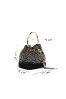 Kadın Siyah Taşlı Mini Abiye Kol Çantası | Derimod Kadın Siyah Taşlı Mini Abiye Kol Çantası | Derimod