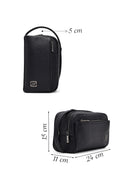 Erkek Siyah Deri El Çantası | Derimod Erkek Siyah Deri El Çantası | Derimod