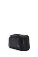 Erkek Siyah Deri El Çantası | Derimod Erkek Siyah Deri El Çantası | Derimod