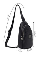 Men's Black Leather Crossbody Bag | Derimod Men's Black Leather Crossbody Bag | Derimod