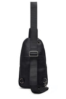 Men's Black Leather Crossbody Bag | Derimod Men's Black Leather Crossbody Bag | Derimod