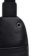 Men's Black Leather Crossbody Bag | Derimod Men's Black Leather Crossbody Bag | Derimod