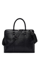 Men's Black Leather Briefcase | Derimod Men's Black Leather Briefcase | Derimod