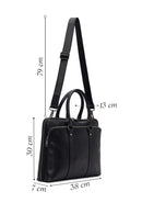Men's Black Leather Briefcase | Derimod Men's Black Leather Briefcase | Derimod