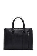 Men's Black Leather Briefcase | Derimod Men's Black Leather Briefcase | Derimod