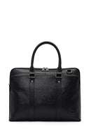 Men's Black Leather Briefcase | Derimod Men's Black Leather Briefcase | Derimod