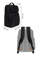 D-Pack Erkek Siyah Sırt Çantası | Derimod D-Pack Erkek Siyah Sırt Çantası | Derimod