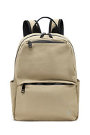 Men's Beige Fabric Backpack | Derimod Men's Beige Fabric Backpack | Derimod