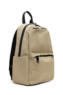 Men's Beige Fabric Backpack | Derimod Men's Beige Fabric Backpack | Derimod
