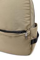Men's Beige Fabric Backpack | Derimod Men's Beige Fabric Backpack | Derimod