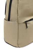 Men's Beige Fabric Backpack | Derimod Men's Beige Fabric Backpack | Derimod
