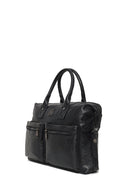 Men's Black Long Strap Briefcase | Derimod Men's Black Long Strap Briefcase | Derimod