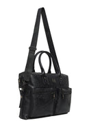 Men's Black Long Strap Briefcase | Derimod Men's Black Long Strap Briefcase | Derimod