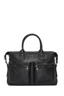 Men's Black Long Strap Briefcase | Derimod Men's Black Long Strap Briefcase | Derimod