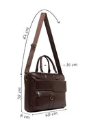 Men's Brown Briefcase | Derimod Men's Brown Briefcase | Derimod