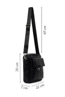 Erkek Siyah Postacı Çantası | Derimod Erkek Siyah Postacı Çantası | Derimod