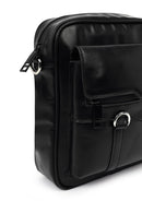 Erkek Siyah Postacı Çantası | Derimod Erkek Siyah Postacı Çantası | Derimod