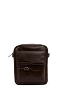Men's Brown Messenger Bag | Derimod Men's Brown Messenger Bag | Derimod
