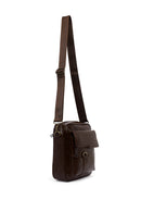 Men's Brown Messenger Bag | Derimod Men's Brown Messenger Bag | Derimod
