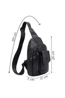 Erkek Siyah Çapraz Çanta | Derimod Erkek Siyah Çapraz Çanta | Derimod