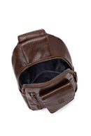 Men's Brown Crossbody Bag | Derimod Men's Brown Crossbody Bag | Derimod