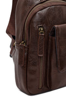 Men's Brown Crossbody Bag | Derimod Men's Brown Crossbody Bag | Derimod