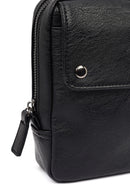 Erkek Siyah Mini Postacı Çantası | Derimod Erkek Siyah Mini Postacı Çantası | Derimod