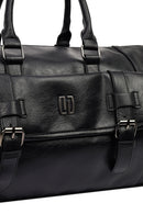 Erkek Siyah Seyahat Çantası | Derimod Erkek Siyah Seyahat Çantası | Derimod