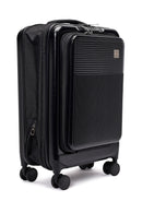 D-Pack Men's Black Cabin Size Suitcase | Derimod D-Pack Men's Black Cabin Size Suitcase | Derimod