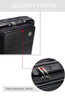 D-Pack Men's Black Cabin Size Suitcase | Derimod D-Pack Men's Black Cabin Size Suitcase | Derimod