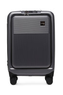D-Pack Erkek Gri Kabin Boy Valiz | Derimod D-Pack Erkek Gri Kabin Boy Valiz | Derimod