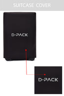 D-Pack Unisex Siyah Kabin Boy Valiz | Derimod D-Pack Unisex Siyah Kabin Boy Valiz | Derimod