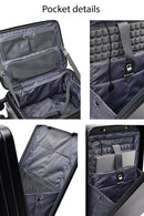 D-Pack Unisex Black Cabin Size Suitcase | Derimod D-Pack Unisex Black Cabin Size Suitcase | Derimod