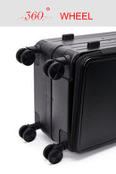 D-Pack Unisex Black Cabin Size Suitcase | Derimod D-Pack Unisex Black Cabin Size Suitcase | Derimod