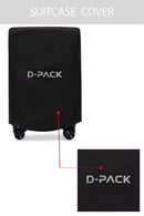 D-Pack Unisex Black Cabin Size Suitcase | Derimod D-Pack Unisex Black Cabin Size Suitcase | Derimod