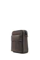 Erkek Gri Kumaş Postacı Çantası | Derimod Erkek Gri Kumaş Postacı Çantası | Derimod