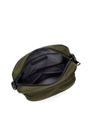 Men's Khaki Fabric Messenger Bag | Derimod Men's Khaki Fabric Messenger Bag | Derimod