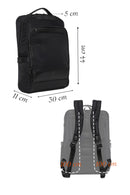 Men's Black Fabric Backpack | Derimod Men's Black Fabric Backpack | Derimod