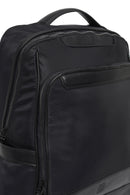 Men's Black Fabric Backpack | Derimod Men's Black Fabric Backpack | Derimod