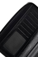 Men's Black Leather Mini Handbag | Derimod Men's Black Leather Mini Handbag | Derimod