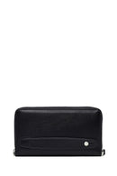 Men's Black Leather Mini Handbag | Derimod Men's Black Leather Mini Handbag | Derimod