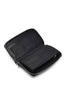 Men's Black Leather Mini Handbag | Derimod Men's Black Leather Mini Handbag | Derimod