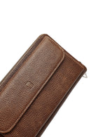 Erkek Kahverengi Mini Deri El Çantası | Derimod Erkek Kahverengi Mini Deri El Çantası | Derimod