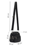 Men's Black Long Strap Handbag | Derimod Men's Black Long Strap Handbag | Derimod