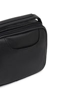 Men's Black Long Strap Handbag | Derimod Men's Black Long Strap Handbag | Derimod