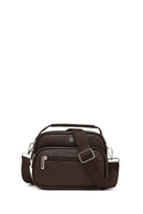 Men's Brown Long Strap Handbag | Derimod Men's Brown Long Strap Handbag | Derimod