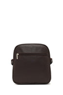 Men's Brown Long Strap Crossbody Bag | Derimod Men's Brown Long Strap Crossbody Bag | Derimod